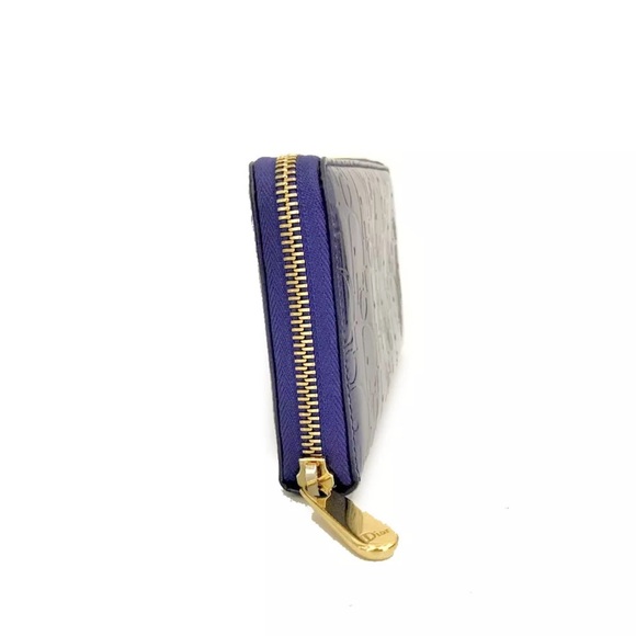240 Christian Dior Patent Leather Zip Around Long Wallet - Picture 3 of 8